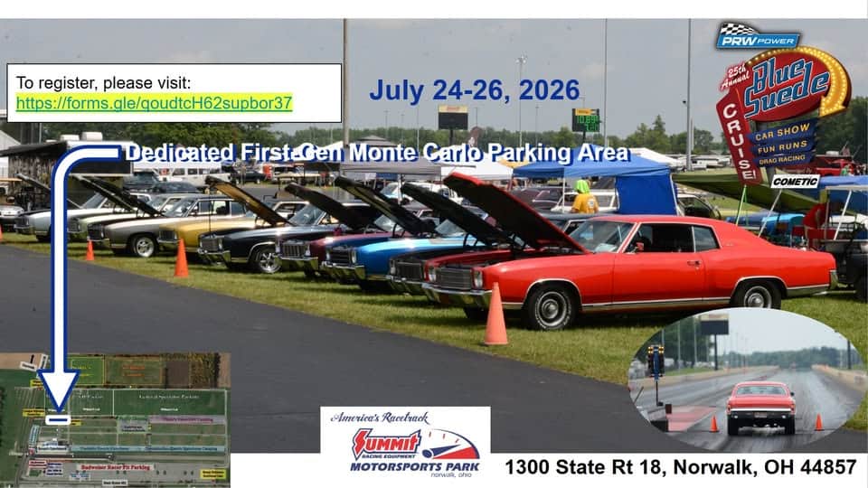 5th Annual First Gen Monte Carlo (1970-72) Takeover