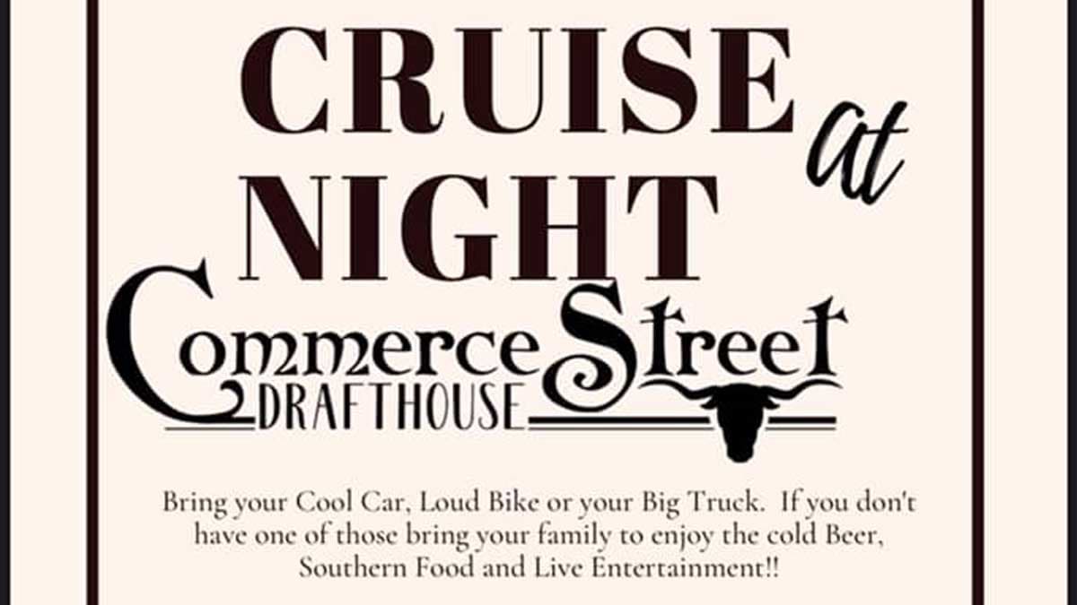 Cruise Night at Commerce St. Drafthouse