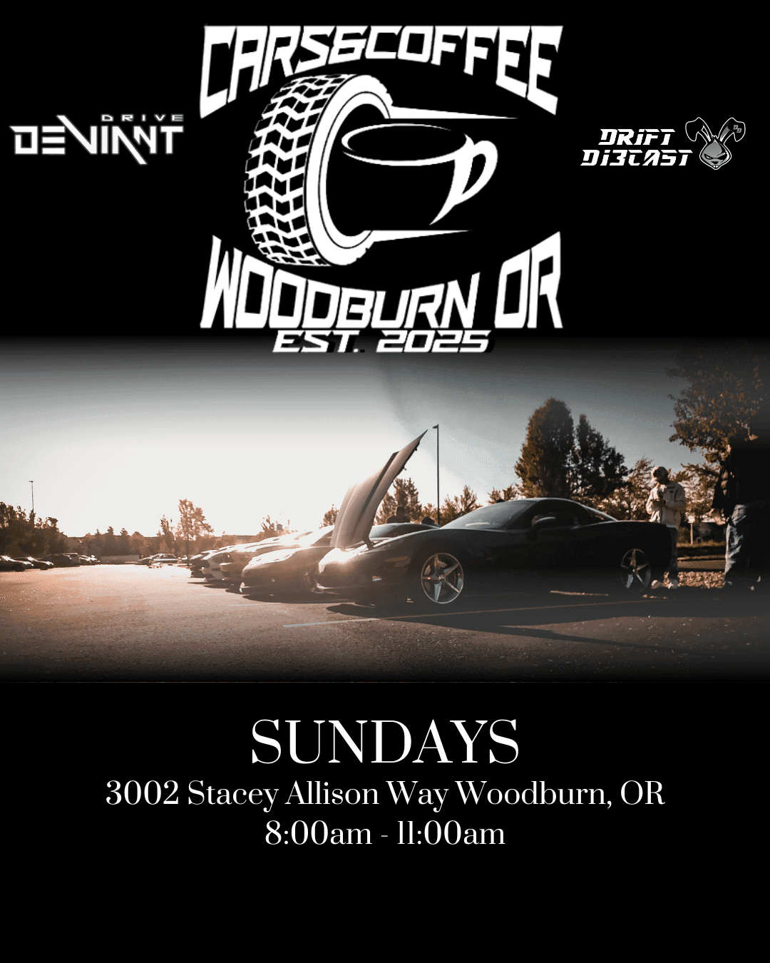 Woodburn Cars and Coffee