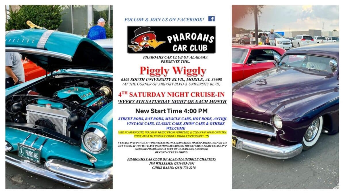 Pharoahs of Alabama Whataburger Cruise-In